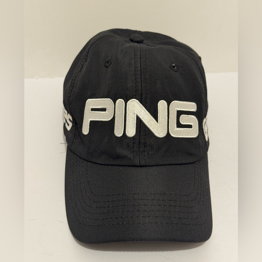 Ping i25 G25 Black Strapback Baseball Hat Cap Golf
Adjustable Logo